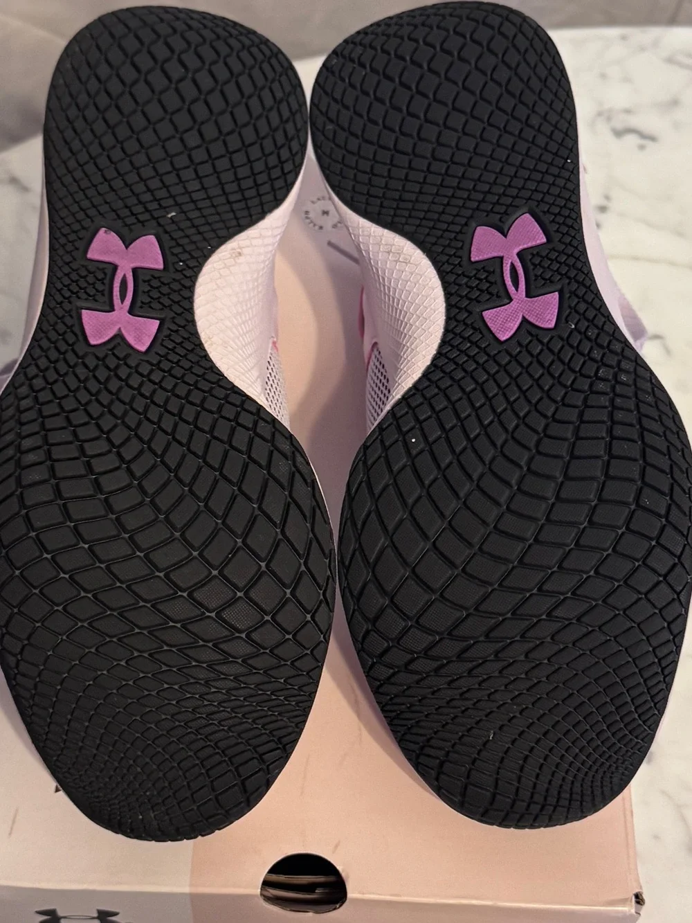 Under Armour Women’s Lavender Mesh Training Sneakers